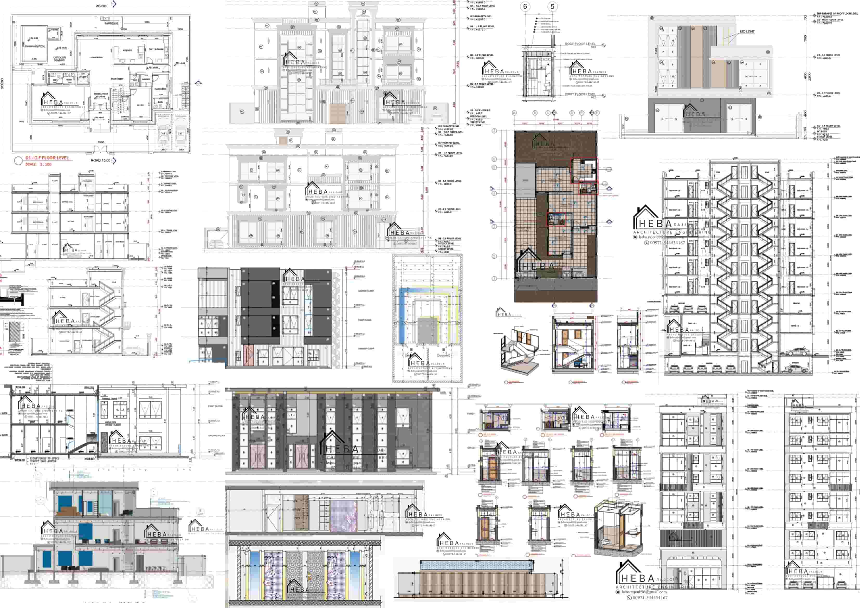 مهندسة معمارية بخبرة مميزة متاحة للعمل فريلانس عن بعد