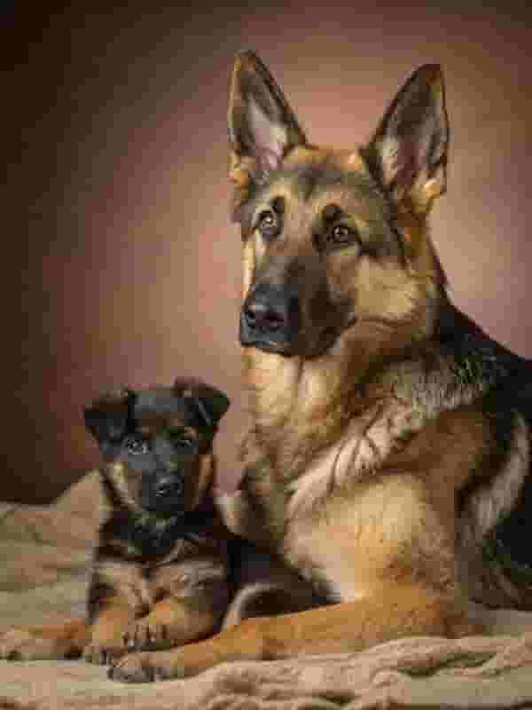 German shepherd puppies