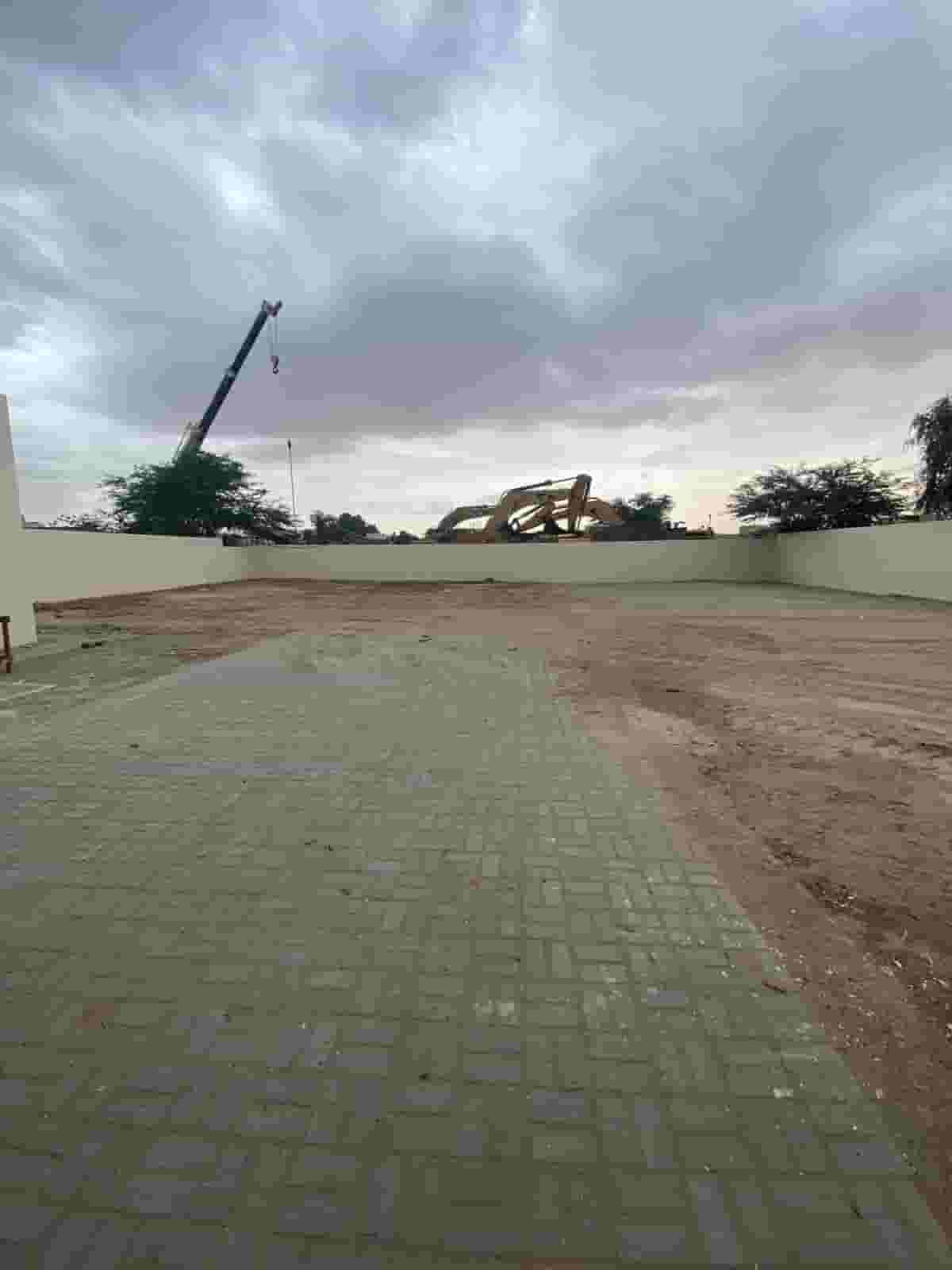 open yard in saj'aa