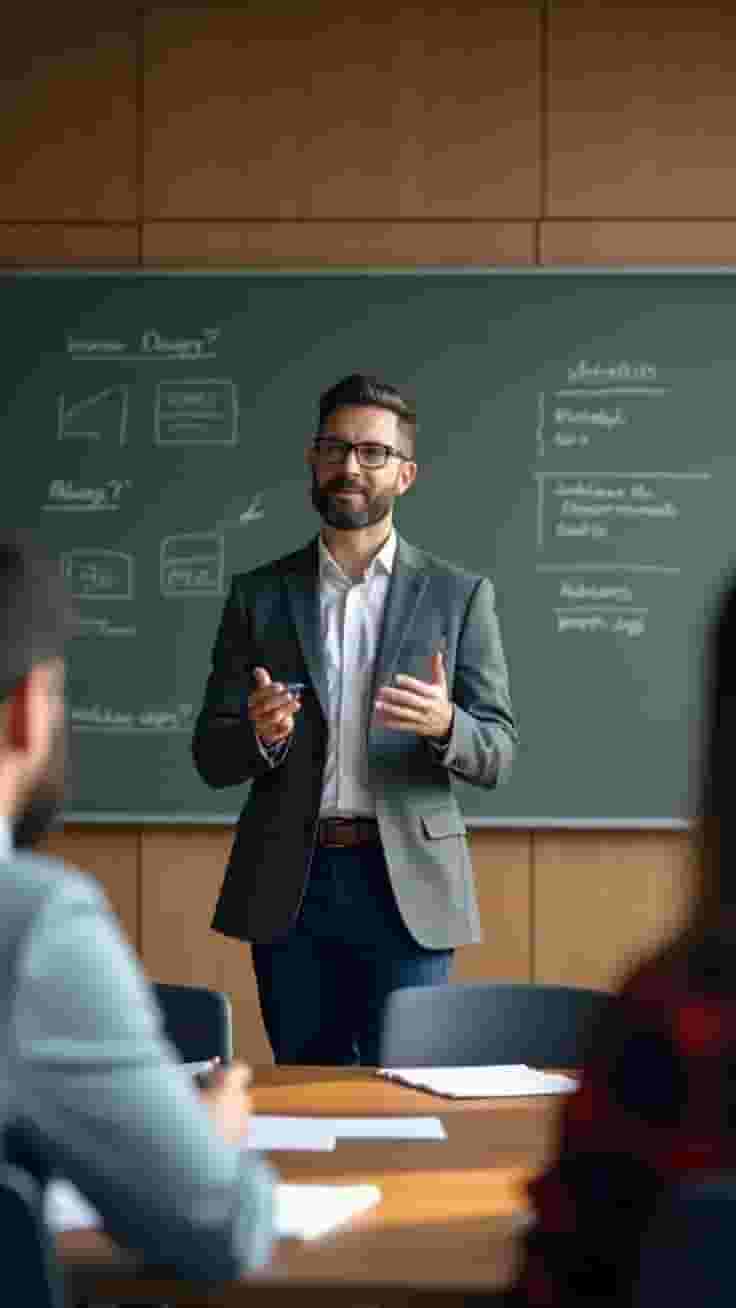 A full-time teacher to help loved students with their duties and projects