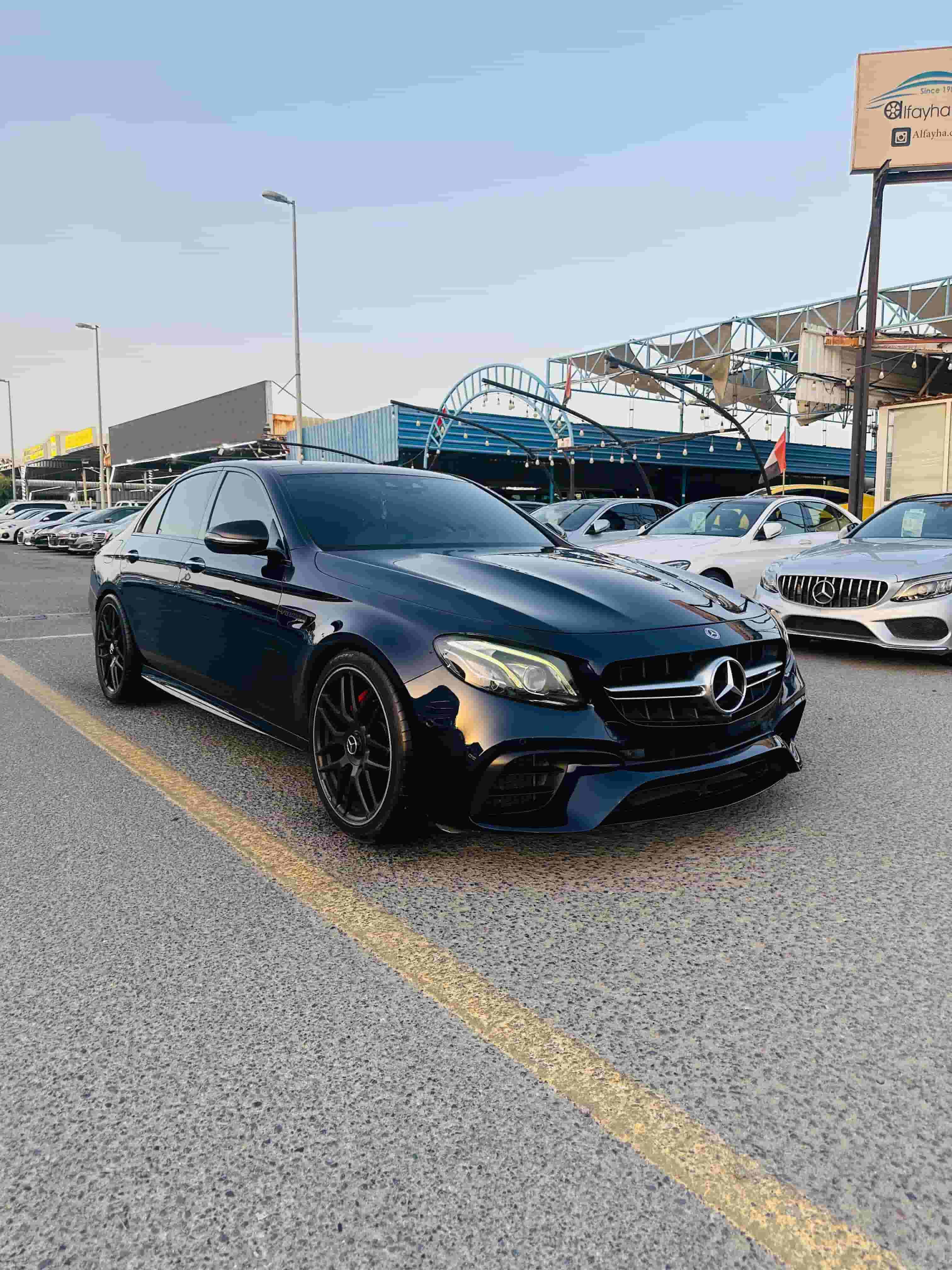 Mercedes Benz E63 model 2018