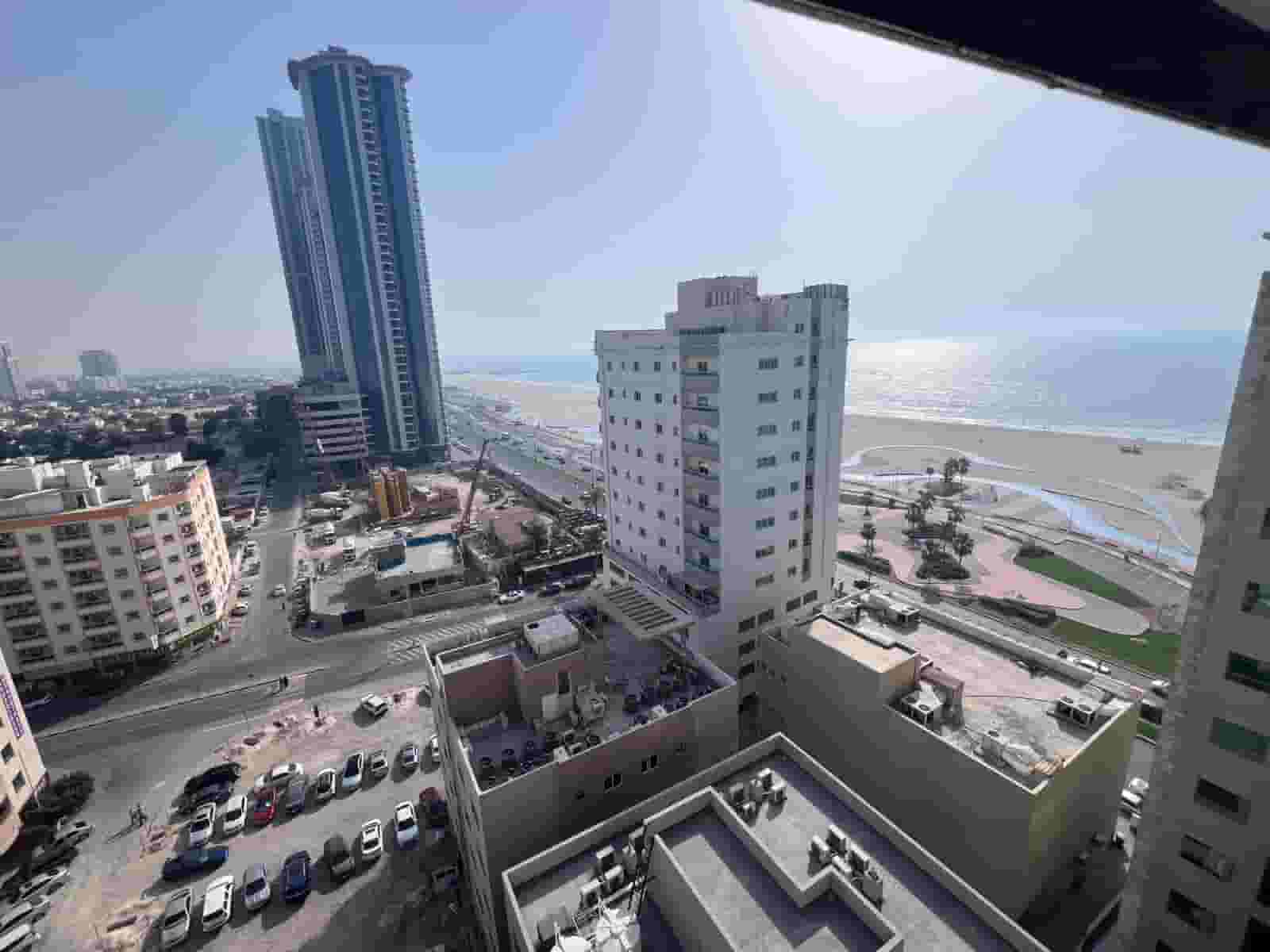 One bedroom apartment with direct sea view | Ajman Corniche