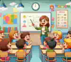 A private teacher who follows school in all subjects until the sixth grade