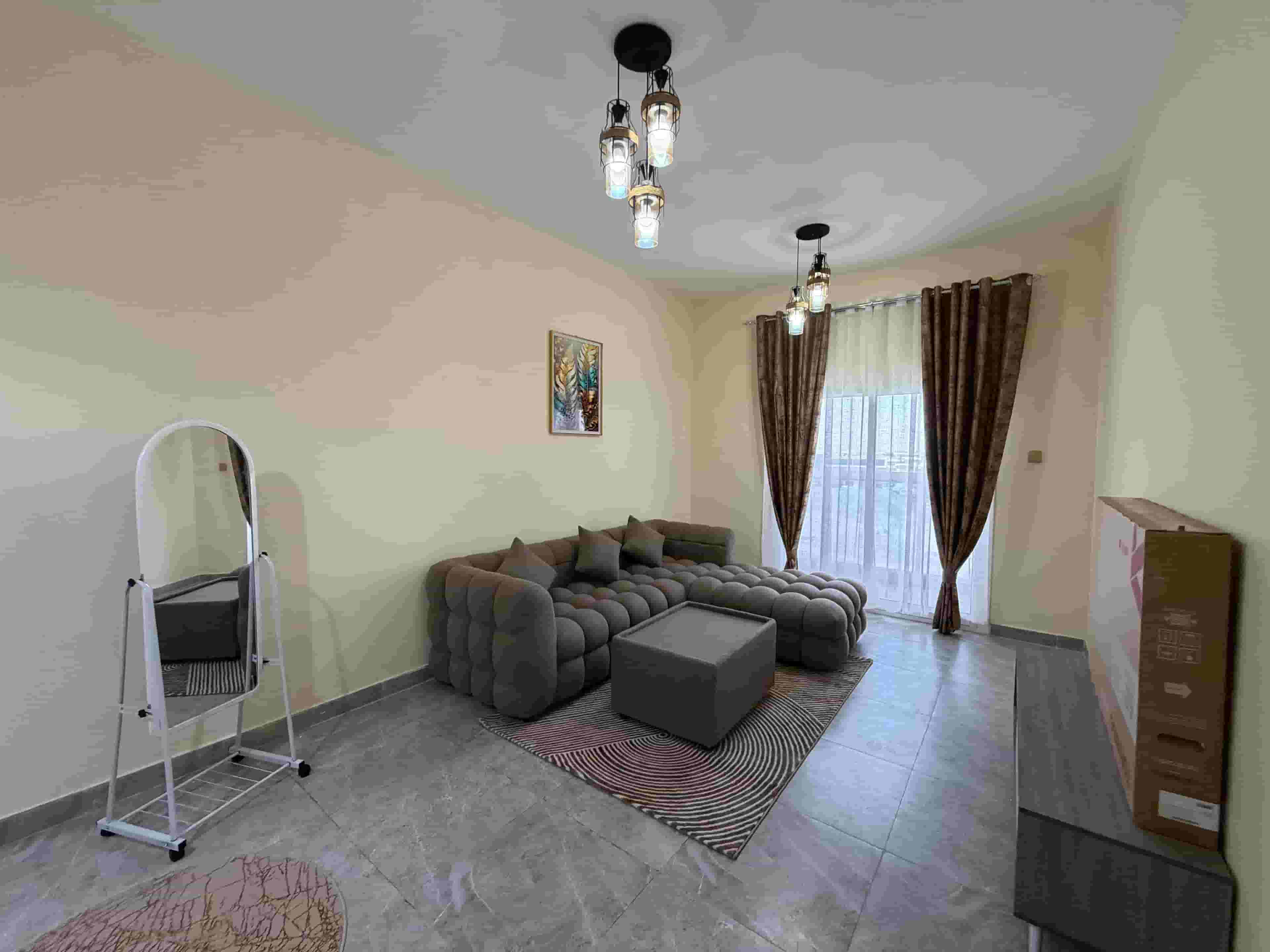 A room and a hall for monthly rent in Ajman, the first resident