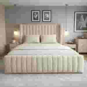 Majestic Wingback Platform Bed frame