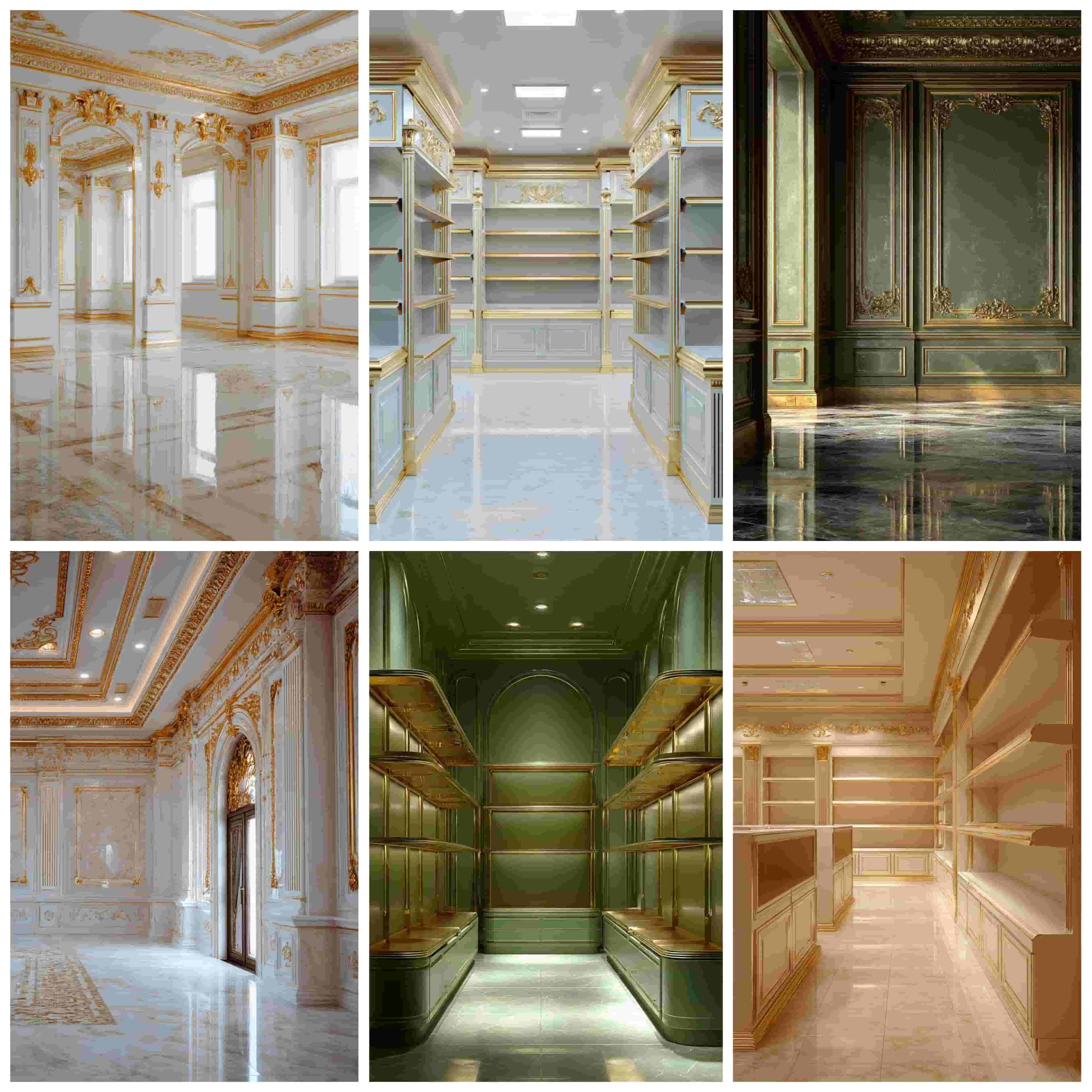 Modern paints for home decorations