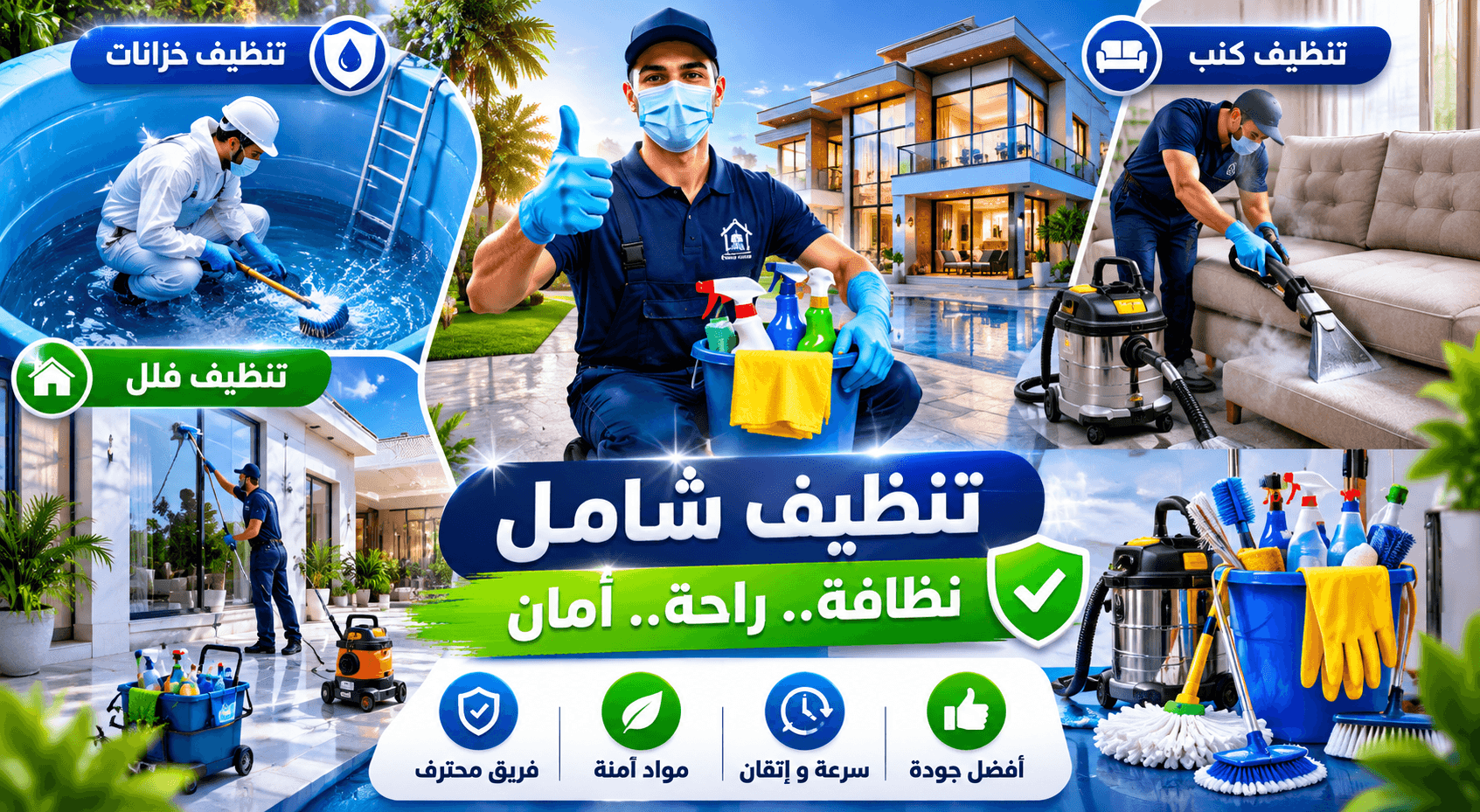 A comprehensive cleaning company in Umm Al Quwain