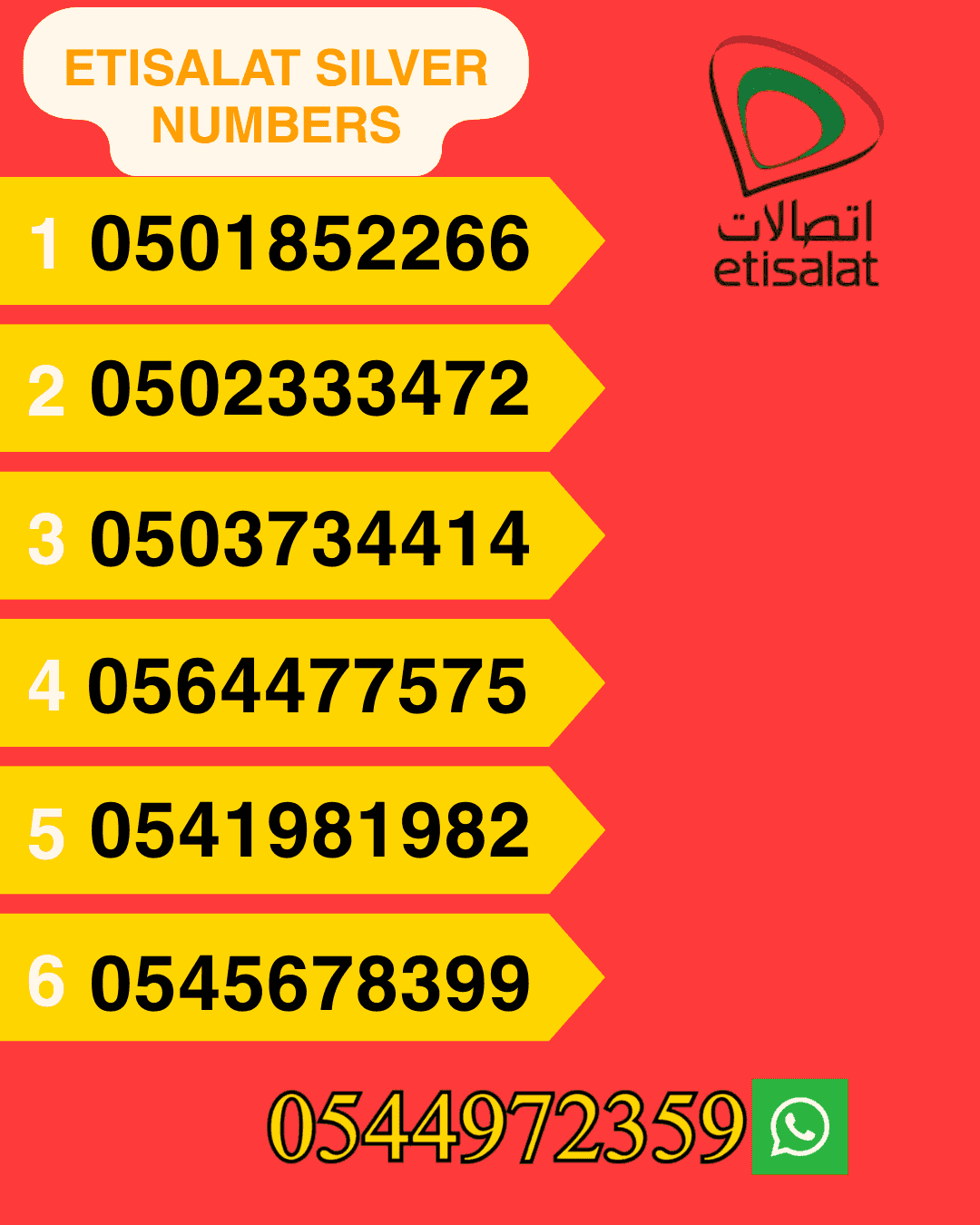 Dubai VIP Phone Numbers | Fancy & Distinctive