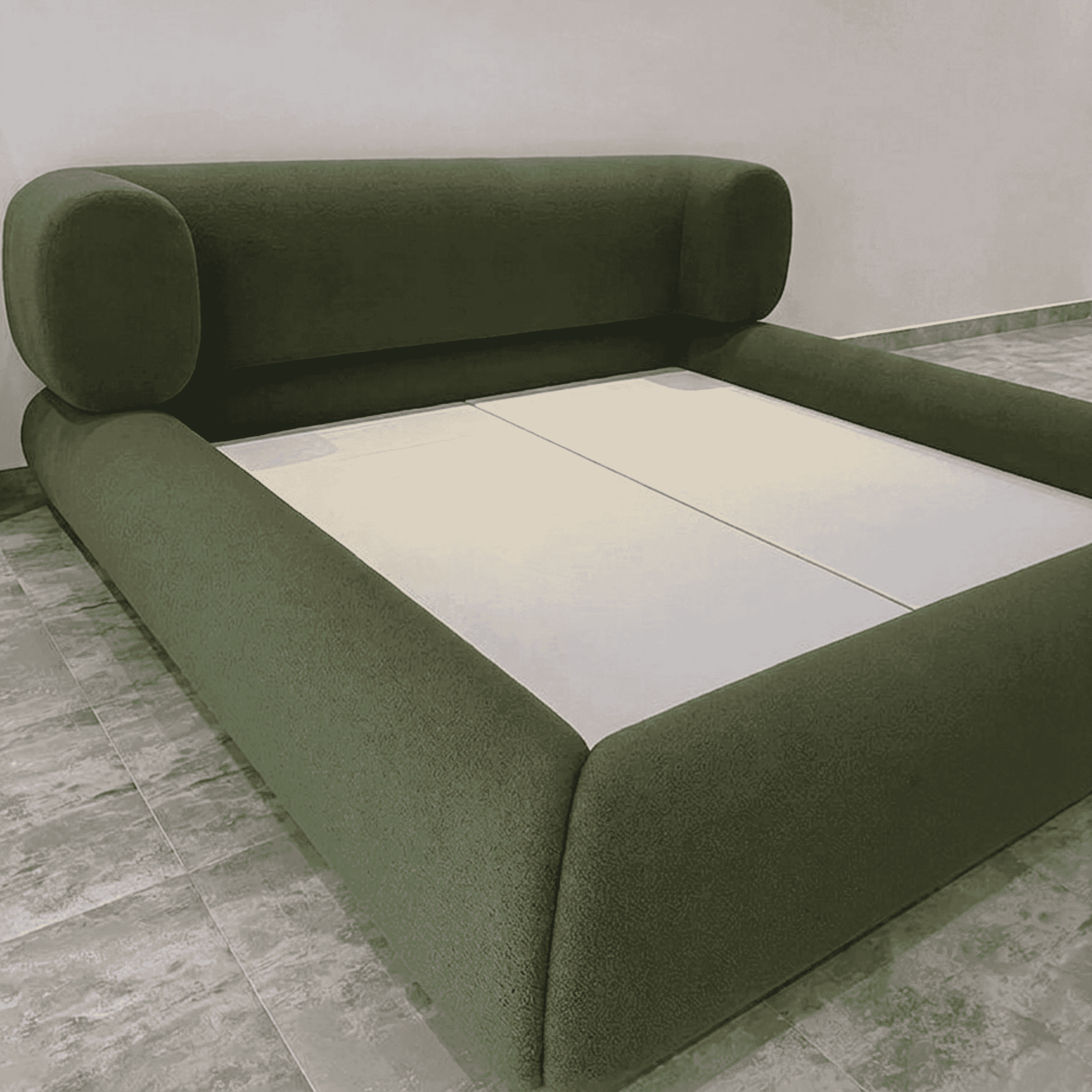 Queen & King Upholstered Bed Frame Dubai