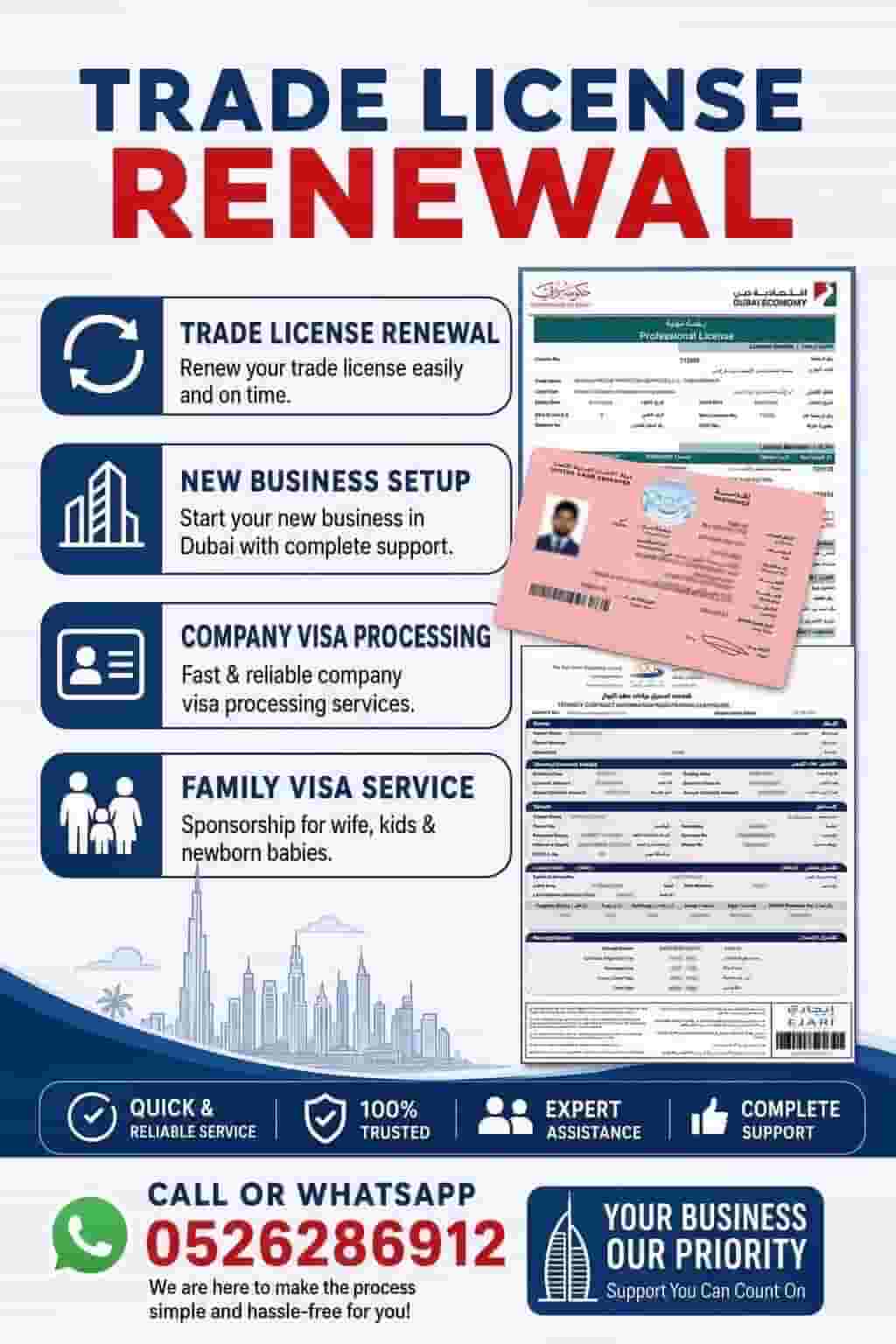 Trade Licence renew virtual office