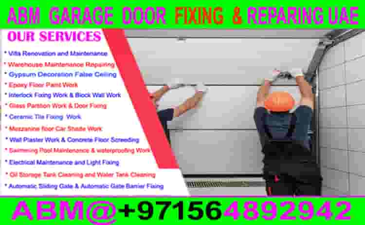 Rolling Shutter Gate Motor Installation in Ajman Sharjah Dubai Rak