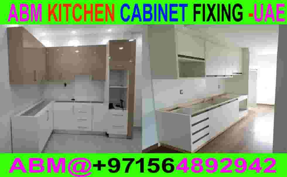 Kitchen cabinet fixing dubai ajman