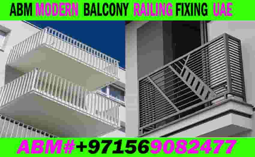 Balcony Railing Fixing Contractor in Ajman Dubai Sharjah UAE