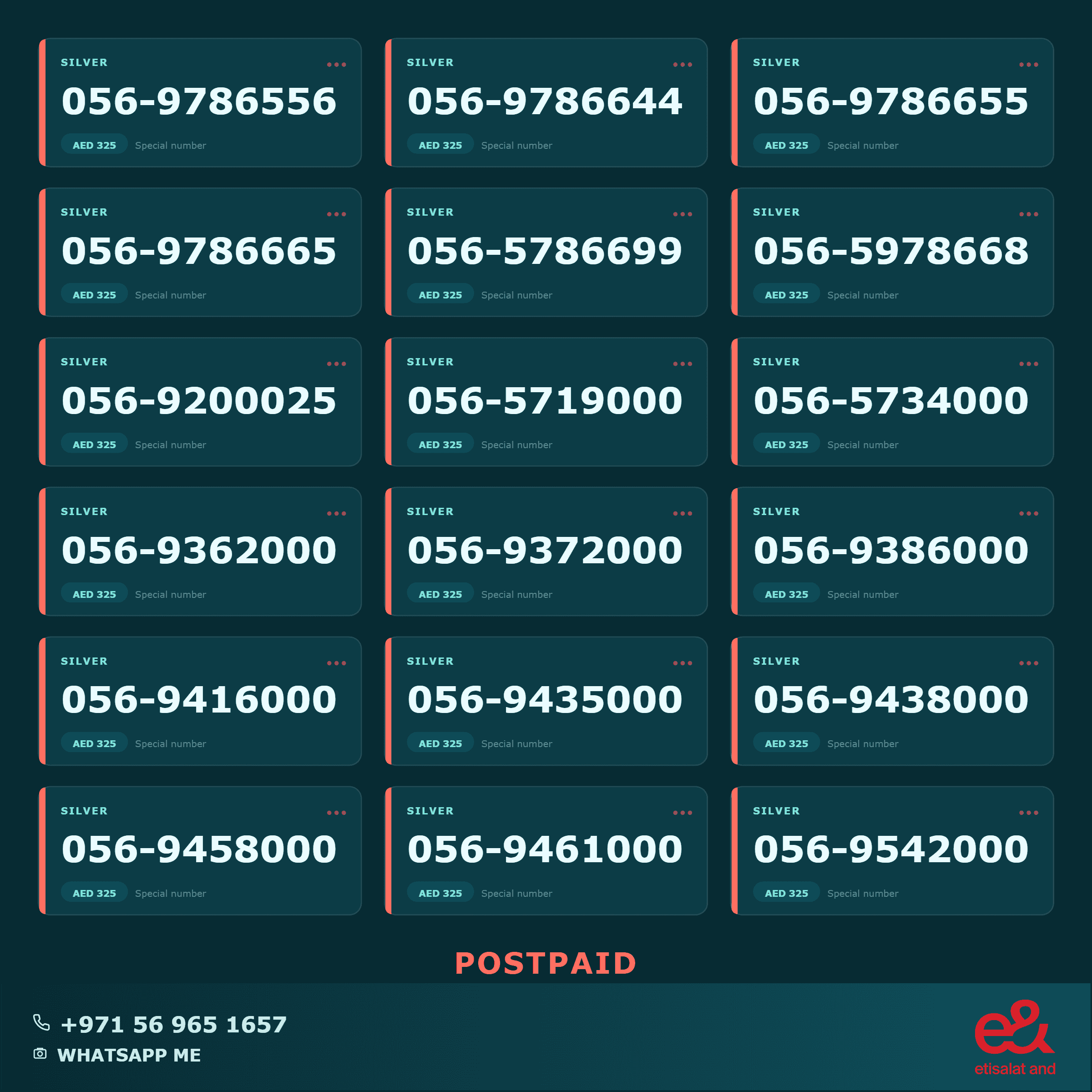Special Fancy Number UAE | VIP Golden Options