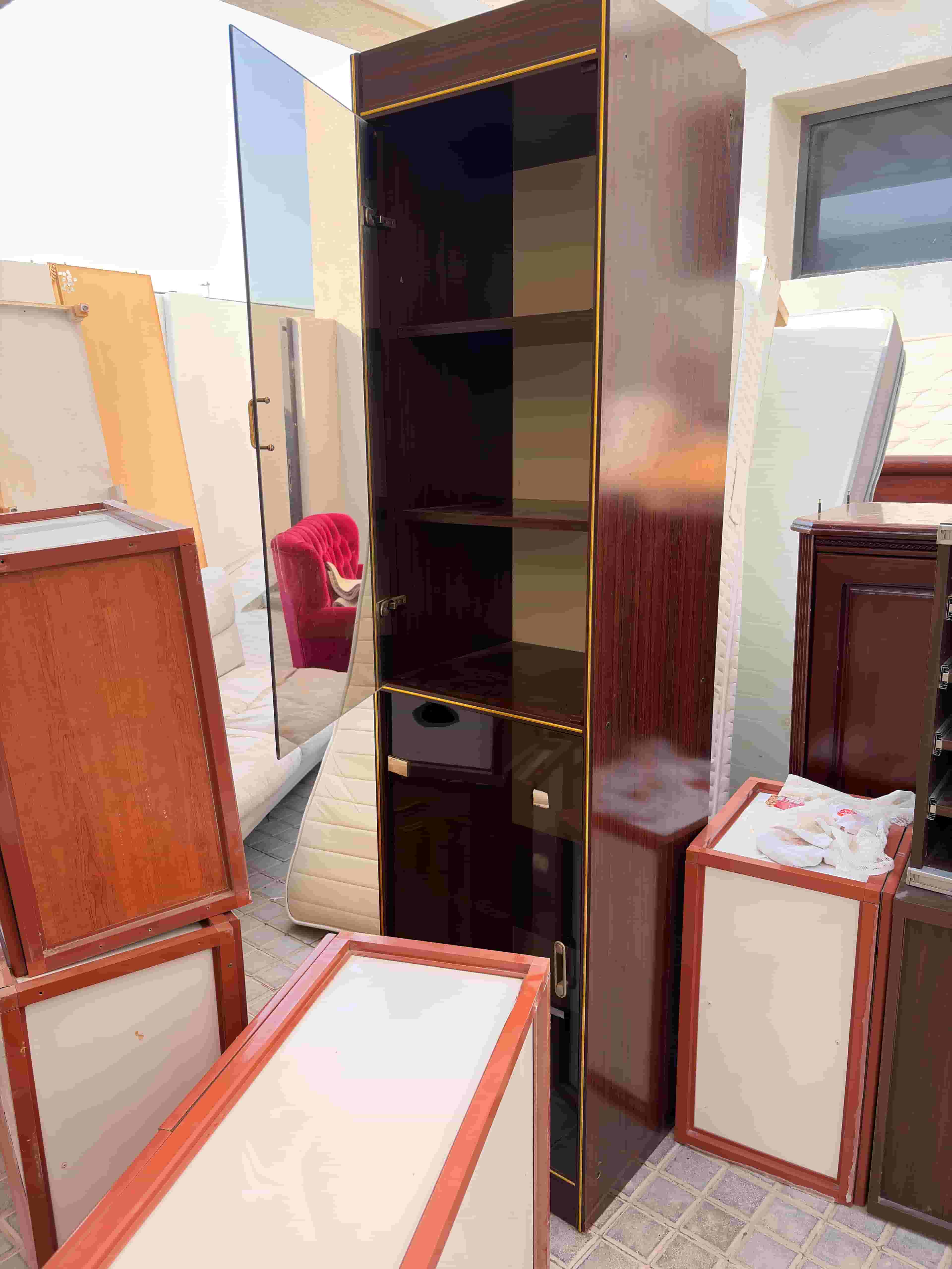 A bookcase or collection files