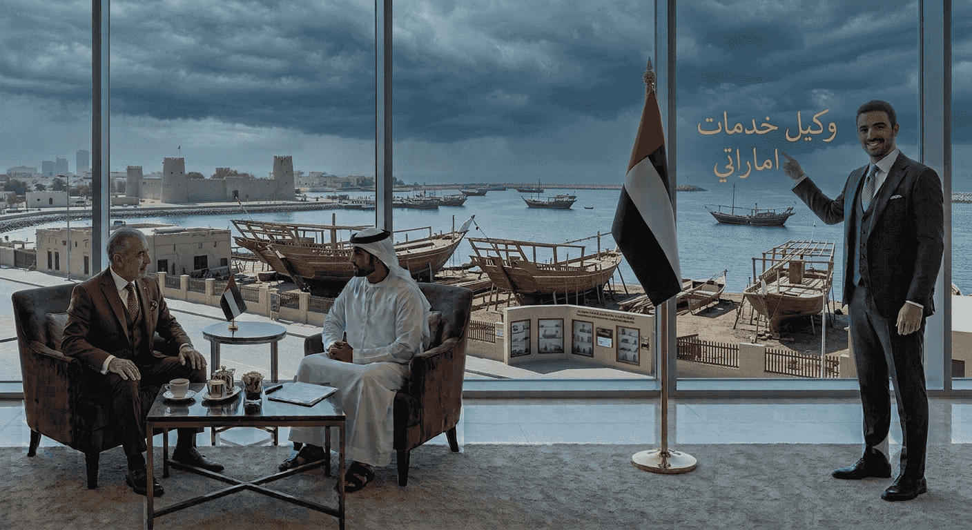وكيل خدمات إماراتي لكافة إمارات الدولة