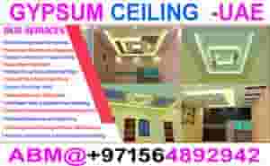 Gypsum Decoration & Painting Contractor Ajman Dubai Sharjah