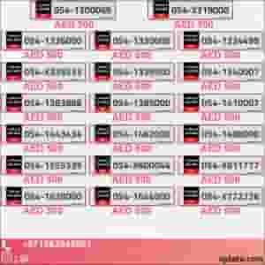 رقم Fancy 054 في الإمارات العربية المتحدة | متوفر لكبار الشخصيات والبلاتينيوم