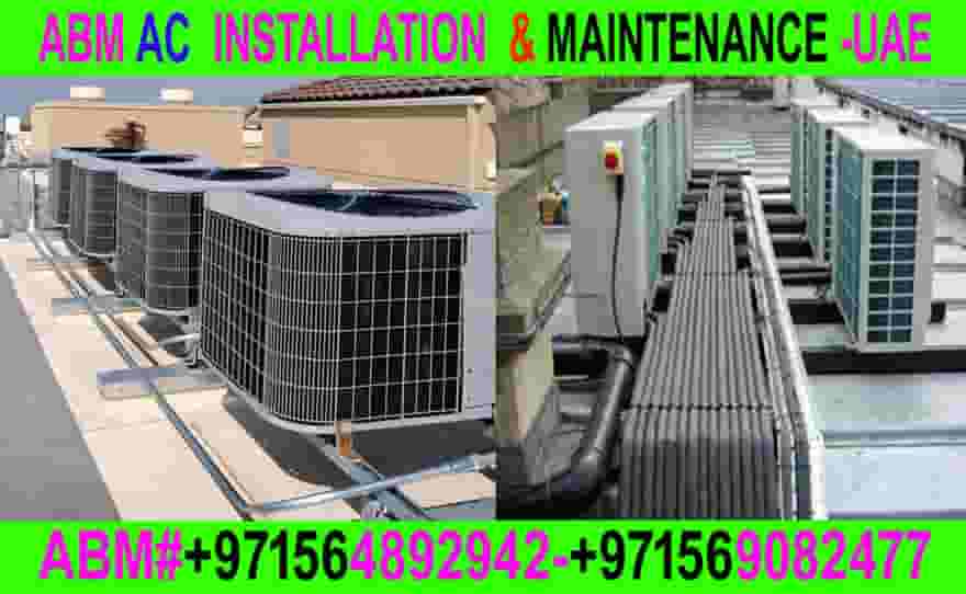 Chiller HVAC Services & Installation contractor Dubai Sharjah Ajman