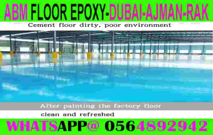 Industrial Epoxy flooring Company in Ajman Dubai UAE