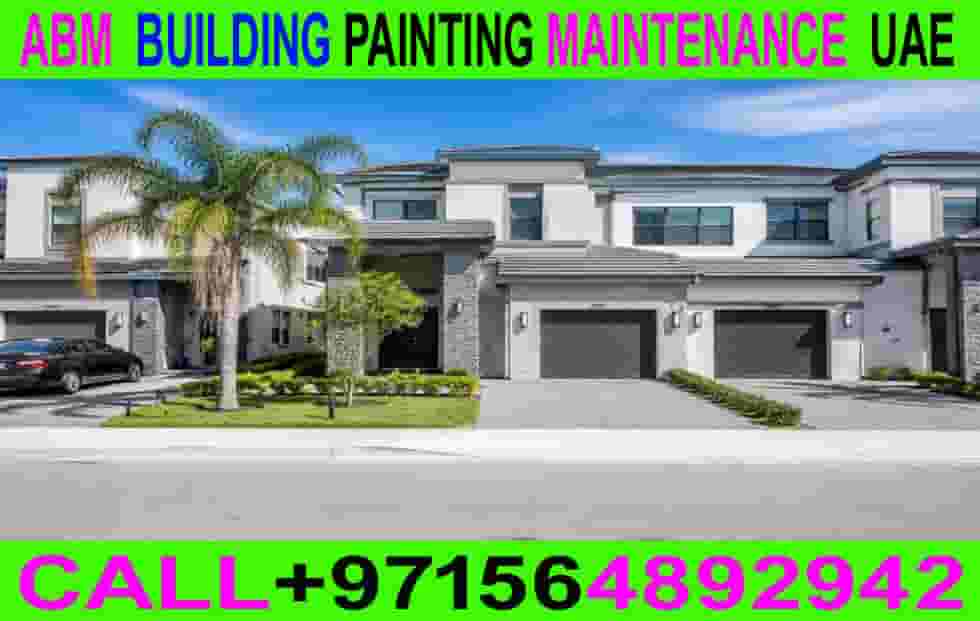 Hotel apartment Painting Company in Ajman Sharjah Building Painting & Maintenance Work in Dubai Ajman