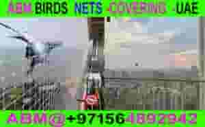 Bird Nets Balcony Protection Covering Ajman Sharjah Dubai