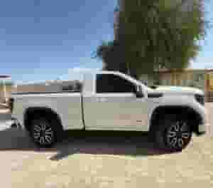 GMC Sierra AT4 V8 6.2L Full Option Model 2023 Gcc Specifications under warranty Full History Service Personal used