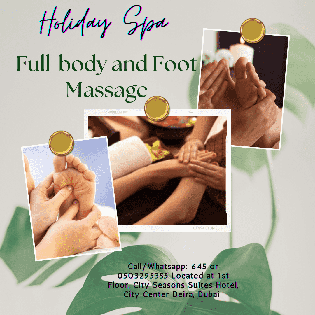 Holiday Spa Massage 09 21 26