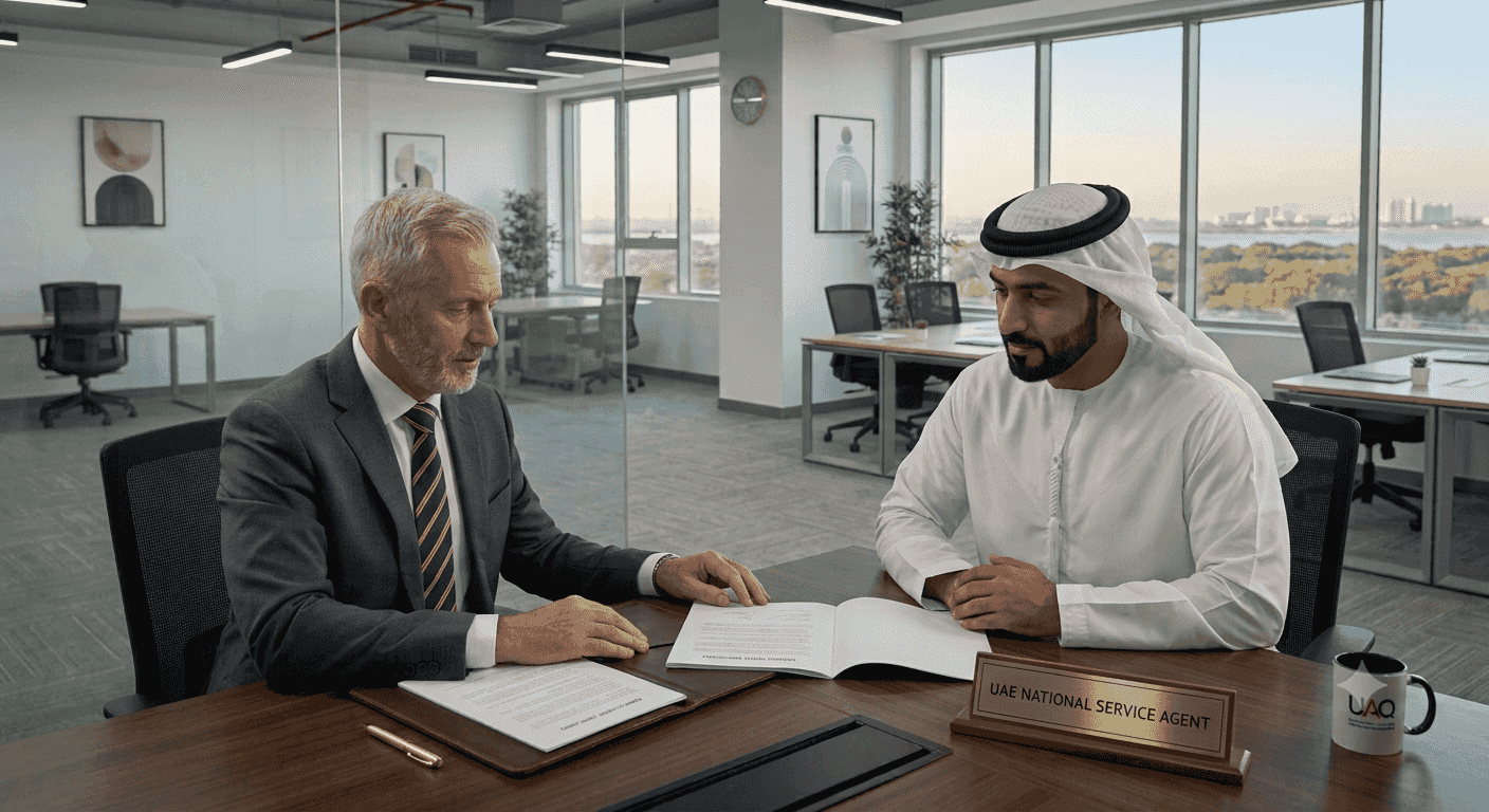 وكيل خدمات اماراتي لكافة امارات الدولة