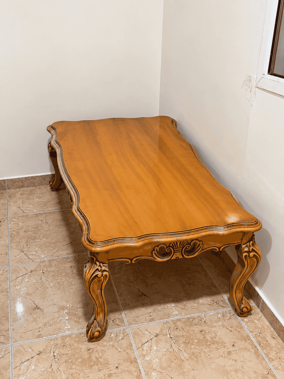 classic wood table