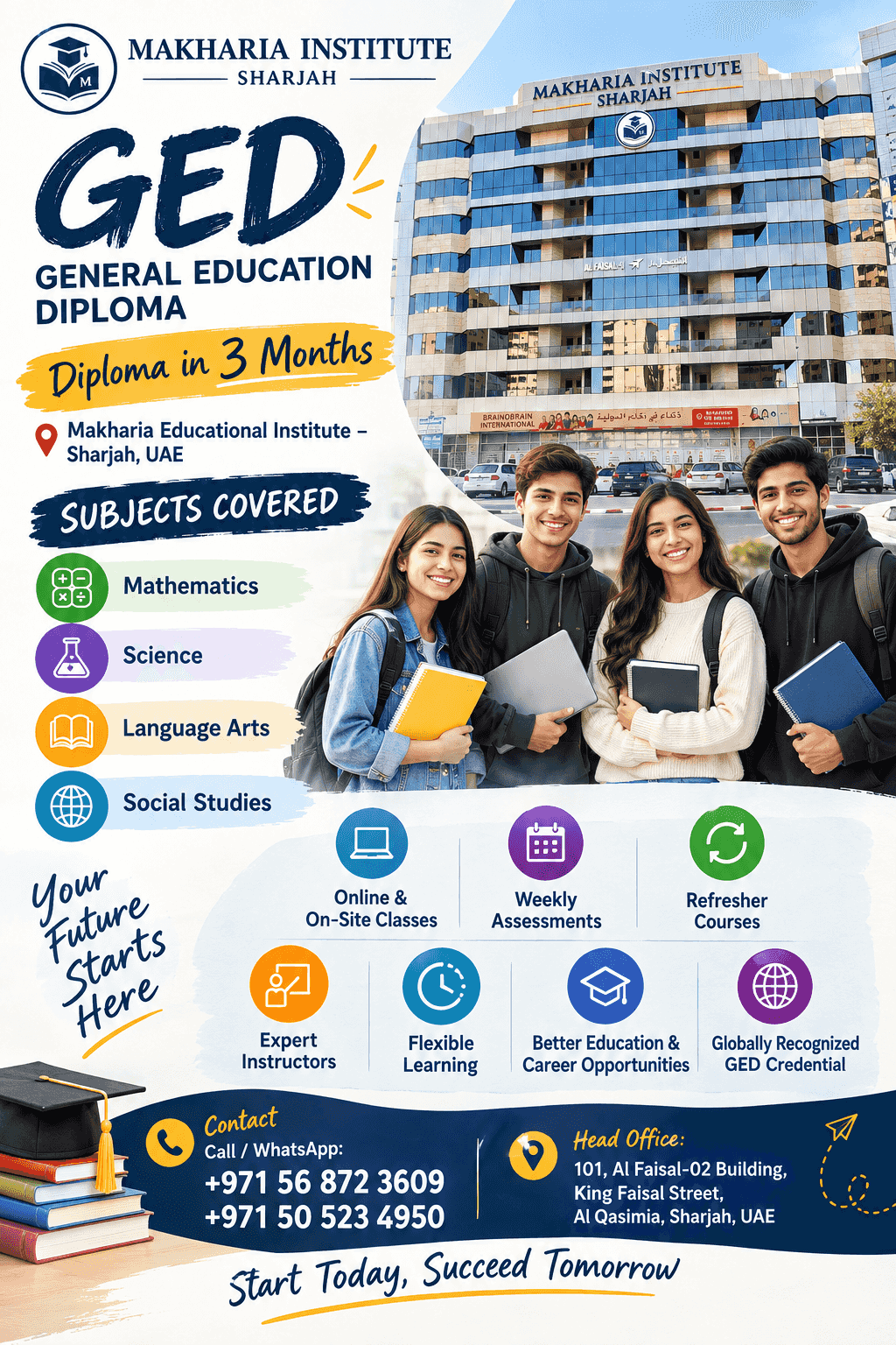 GED Learning Center Al Qasimia Sharjah – Enroll Now