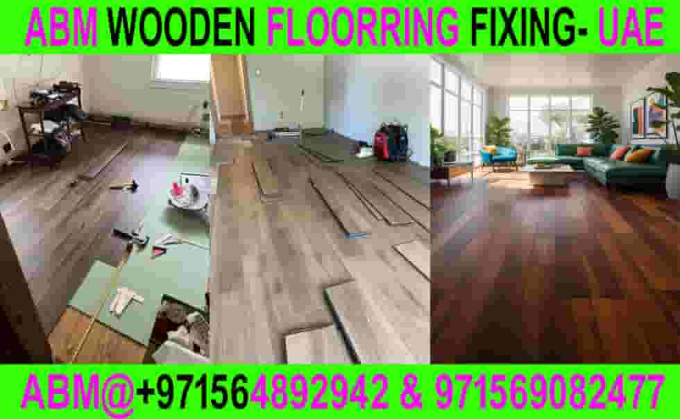Wooden Tile flooring in dubai sharjah Ajman Ras Khaimah