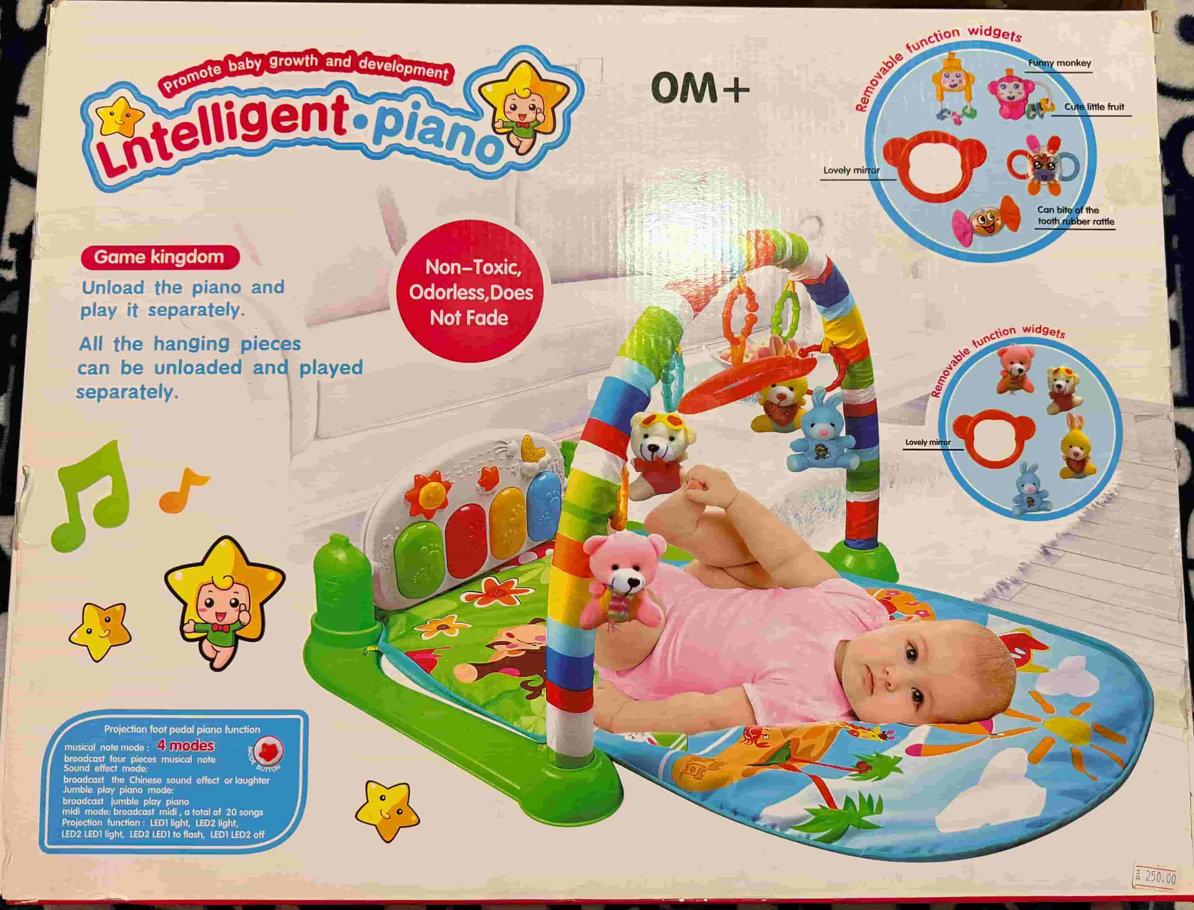 ✨ Intelligent Piano Baby Play Gym – Fun & Educational! ✨
