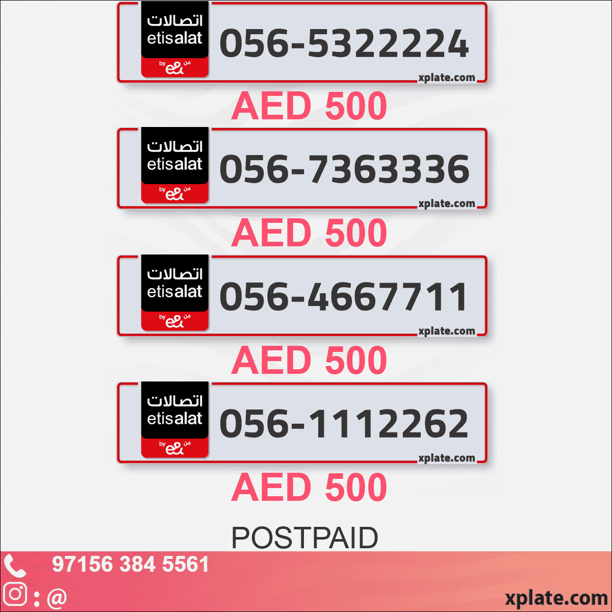 Buy Distinctive UAE Numbers | VIP & Premium Available