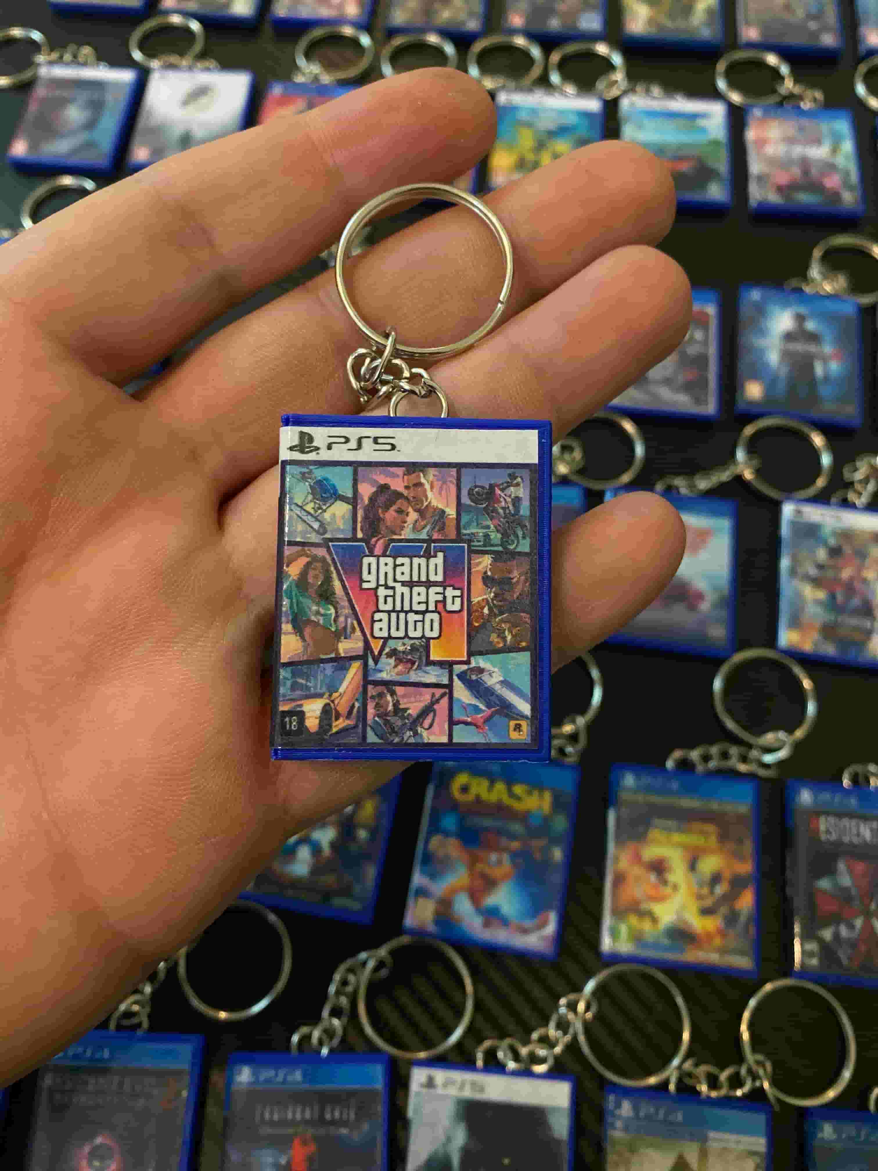 ميداليات ألعاب بلايستيشن ps5 ps4 keychain