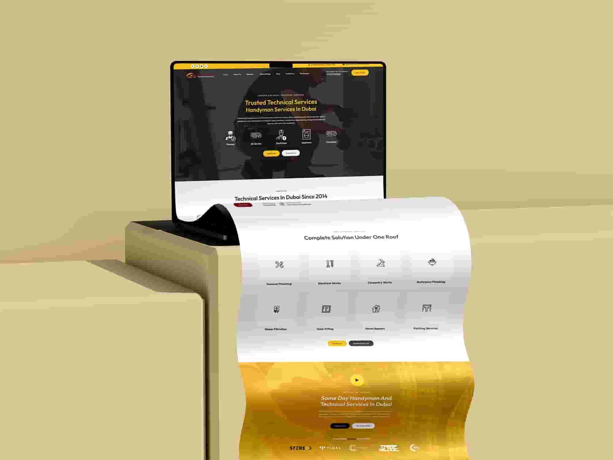 تصميم الويب الذي يرفع العلامات التجارية