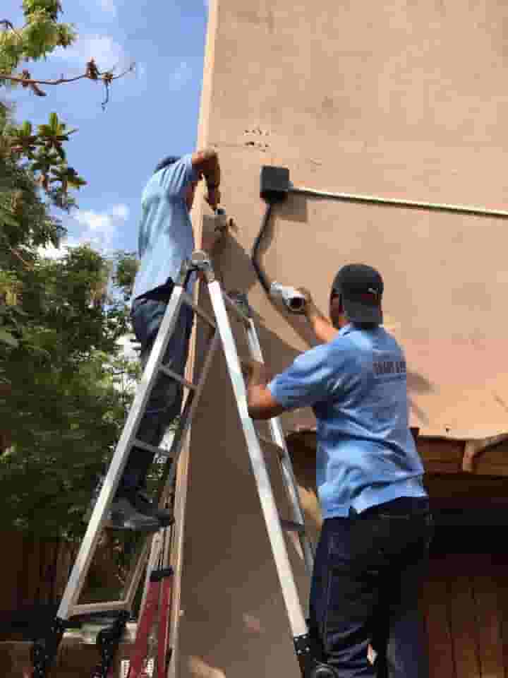 تركيب كاميرات مراقبة cctv installation