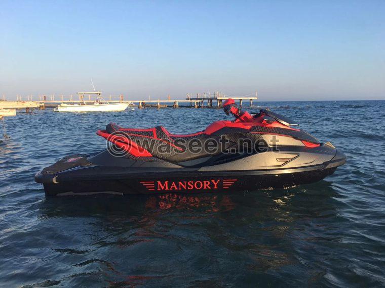 Mansory Black Marlin Jet Ski with 550 HP 1