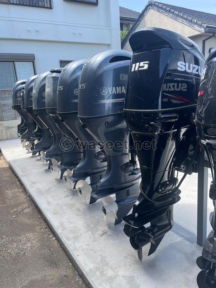 Wholesale Yamaha outboard motor boat engines 5