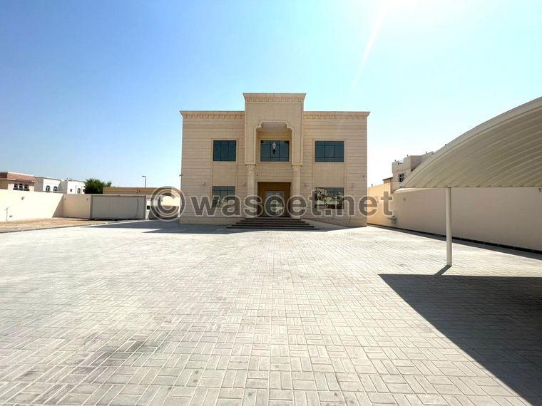 A 7 bedroom villa with exquisite finishing in Khalifa City B 10