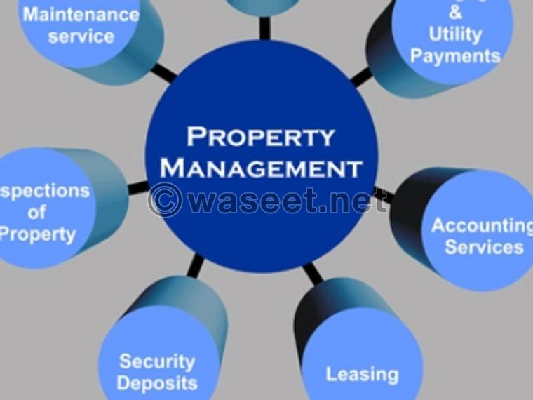 we are offering Property management  0