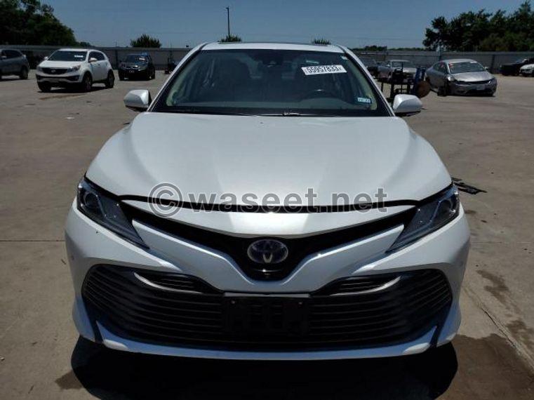 2020 TOYOTA CAMRY XLE 0