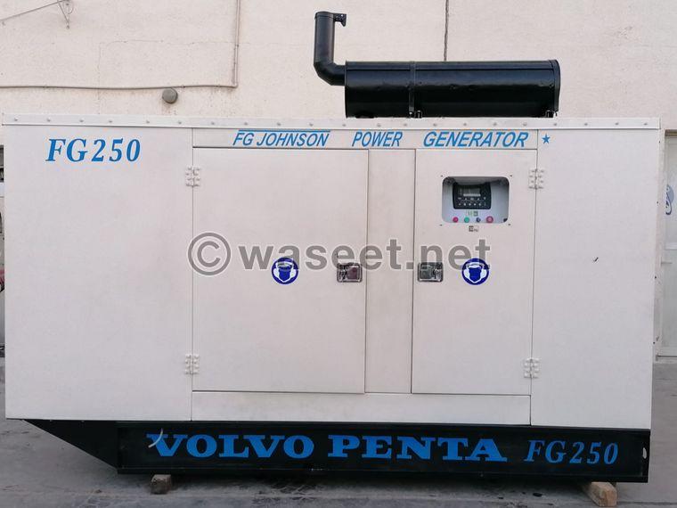 Volvo 250 kva generator 0