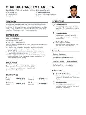 Real estate consultant looking for work