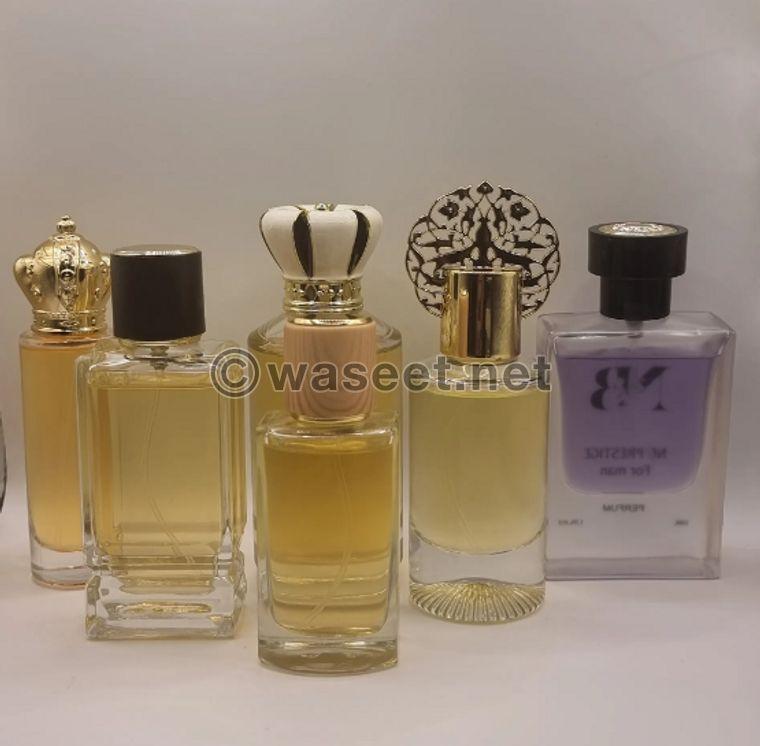 Manufacture of perfumes in bulk   0