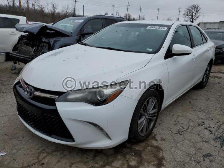 2015 TOYOTA CAMRY LE  4