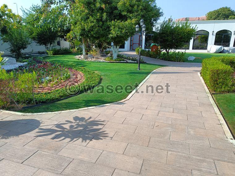 Al Rounqah for landscaping and garden maintenance 0