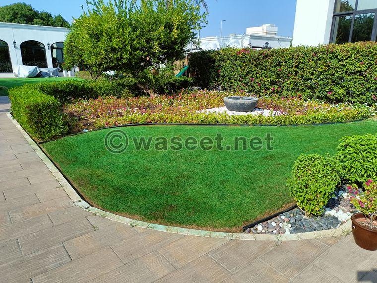 Al Rounqah for landscaping and garden maintenance 1