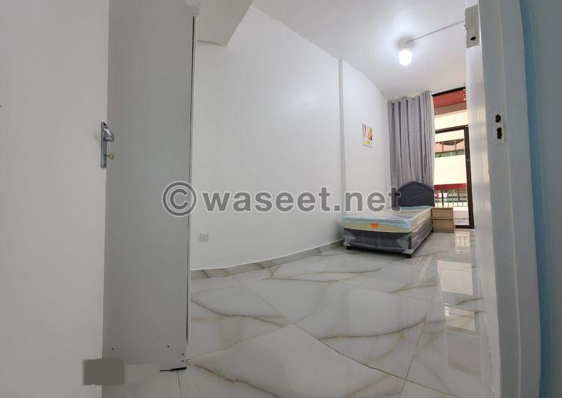 For rent a furnished partition on Hamdan Street with a balcony  0