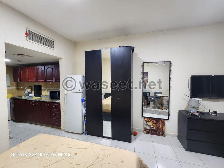Furnished studio for rent in Ajman   2